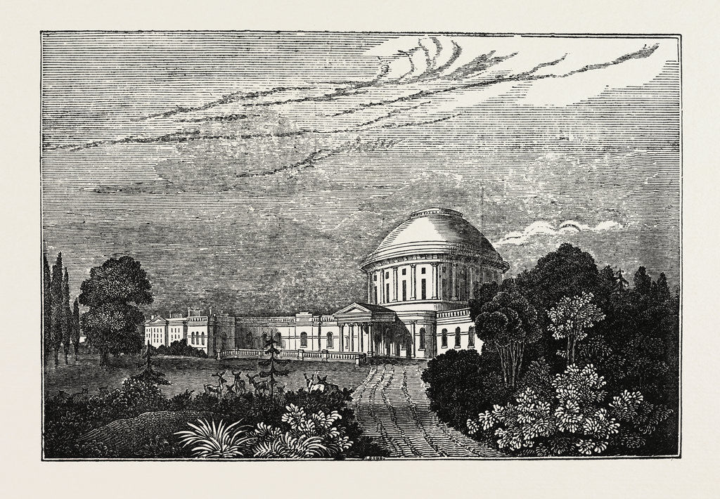 Detail of Ickworth Hall by Anonymous