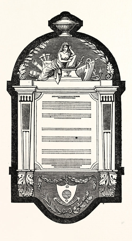 Detail of Monument To Captain Cook by Anonymous