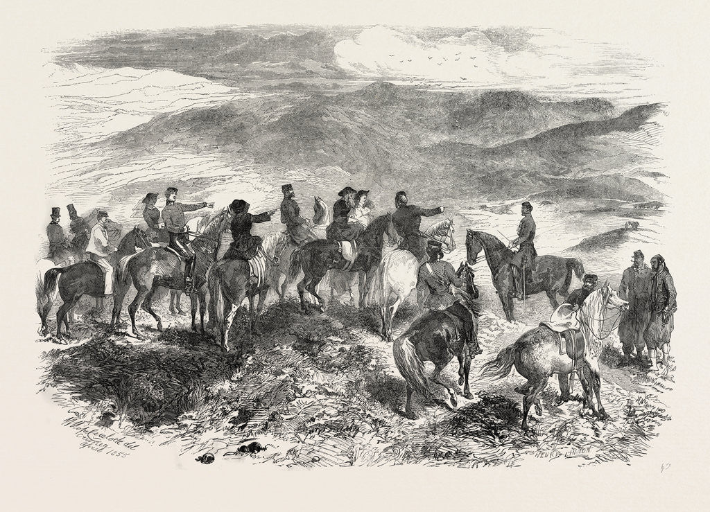 Detail of The Crimean War: The Heroes of Balaclava Fighting Their Battles Over Again, 1855 by Anonymous