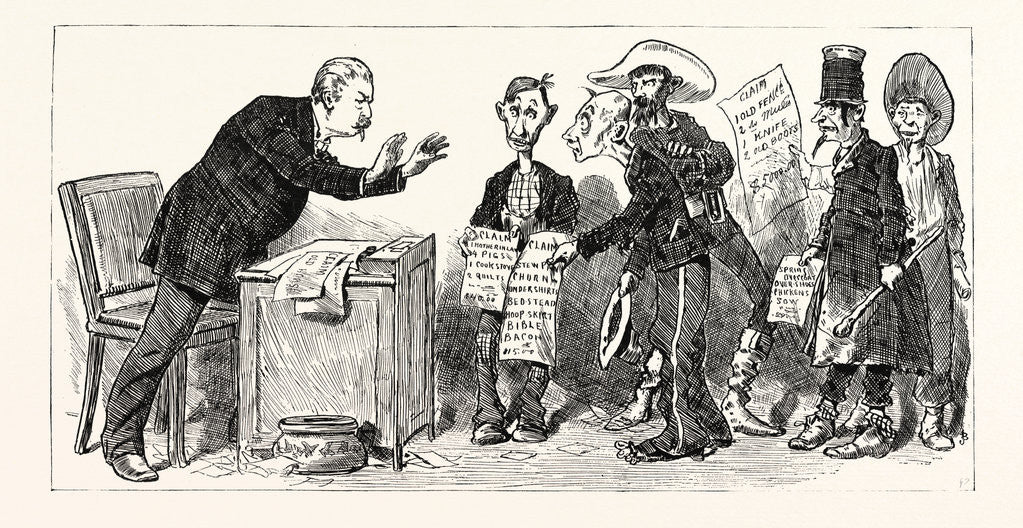 Detail of No Chance for Rebel Claims by Anonymous