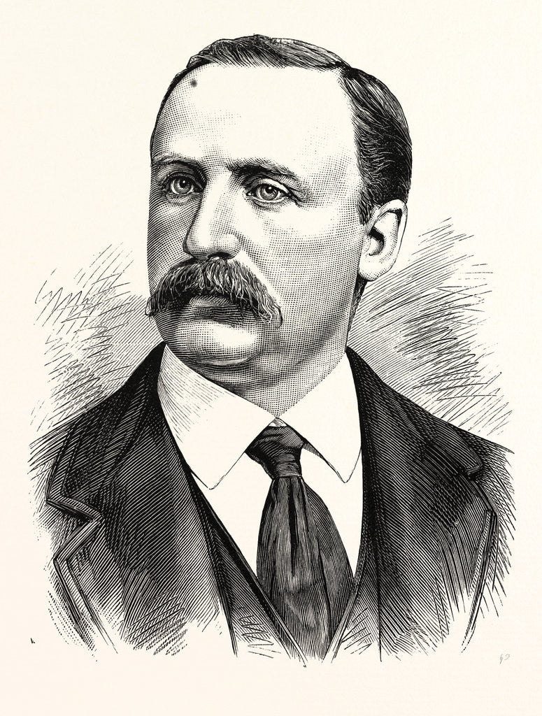 Detail of Henry J. Jackson, Superintendent of the Bureau of Emigration, Castle Garden by Anonymous