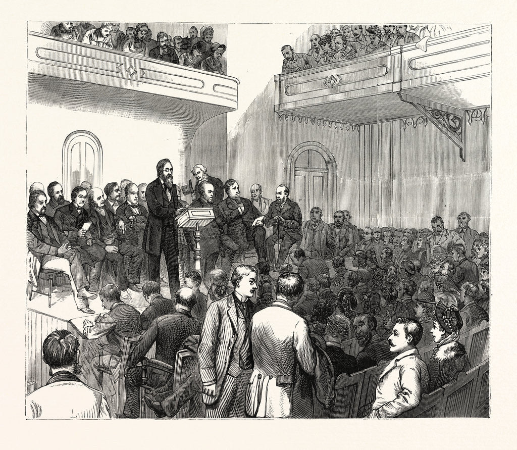 Detail of Pennsylvania: The Re-Dedication of Pardee Hall Lafayette College at Easton November 30th by Anonymous