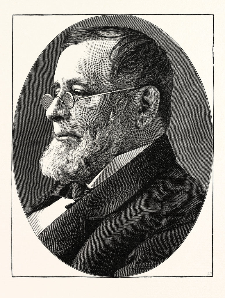 Detail of The Late Rev. Dr. Edwin H. Chapin Pastor of the Church of the Divine Paternity New York by Anonymous