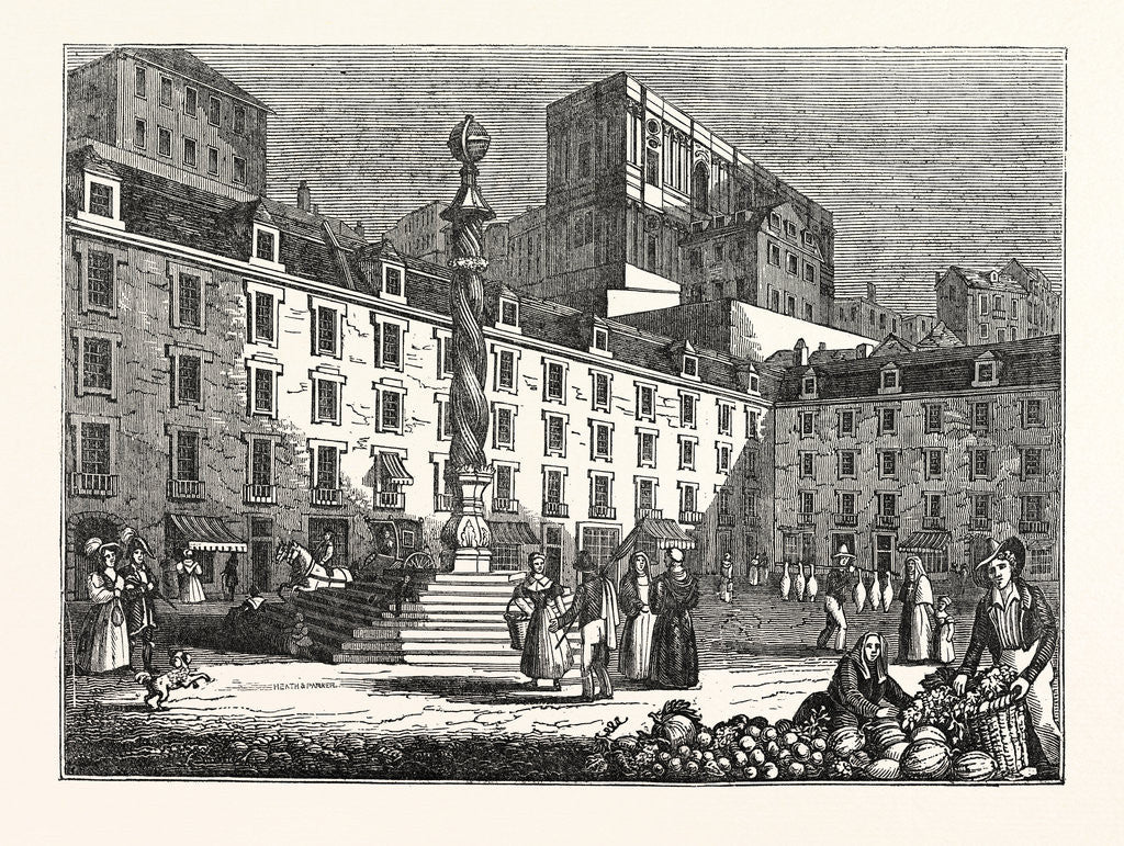 Detail of Square of the Little Pillar by Anonymous