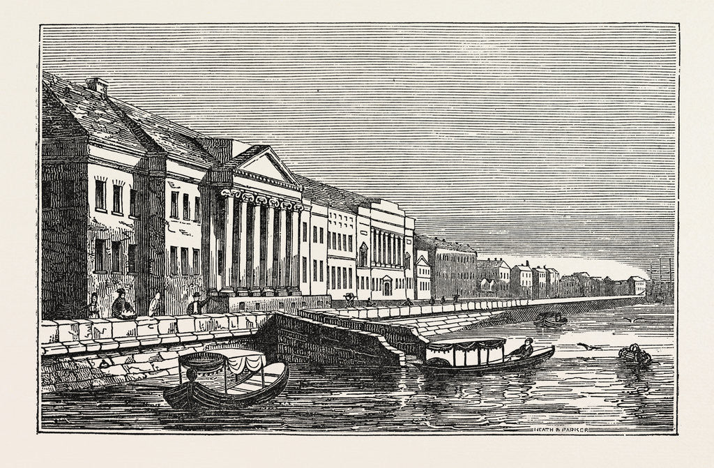 Detail of The English Quay at St by Anonymous