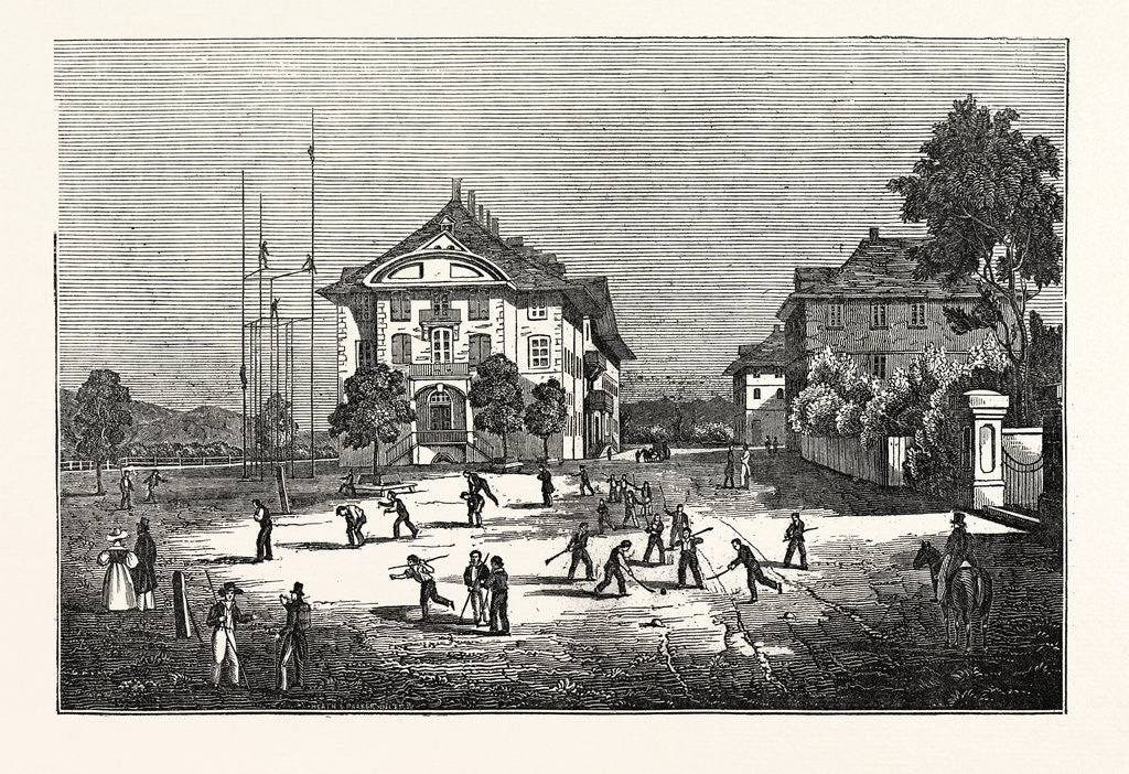 Detail of M. Fellenberg's Chief School at Hofwyl by Anonymous