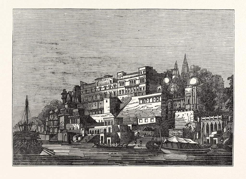 Detail of Benares by Anonymous