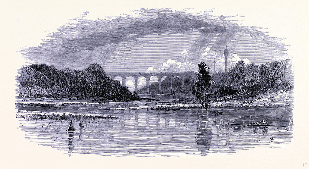 Detail of The Harlem River by Anonymous