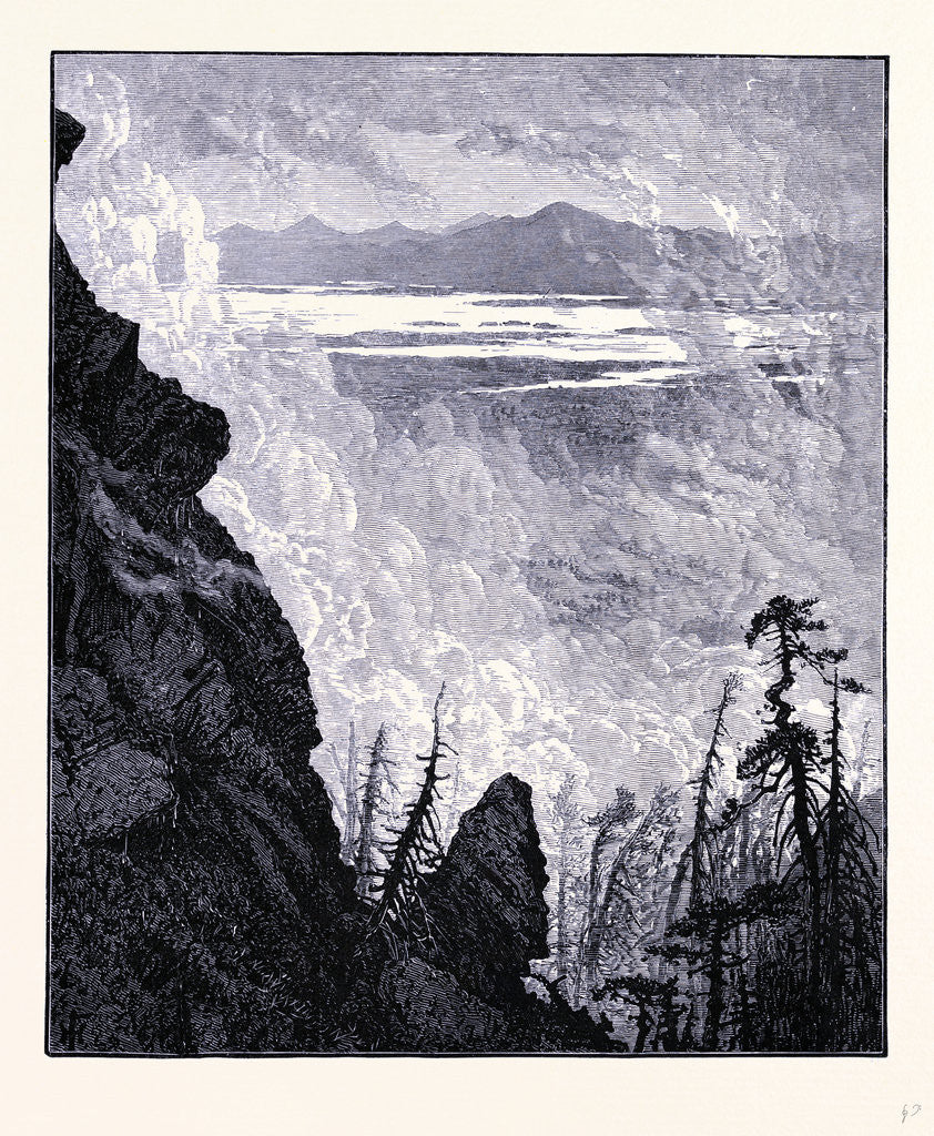 Detail of Lake Champlain by Anonymous