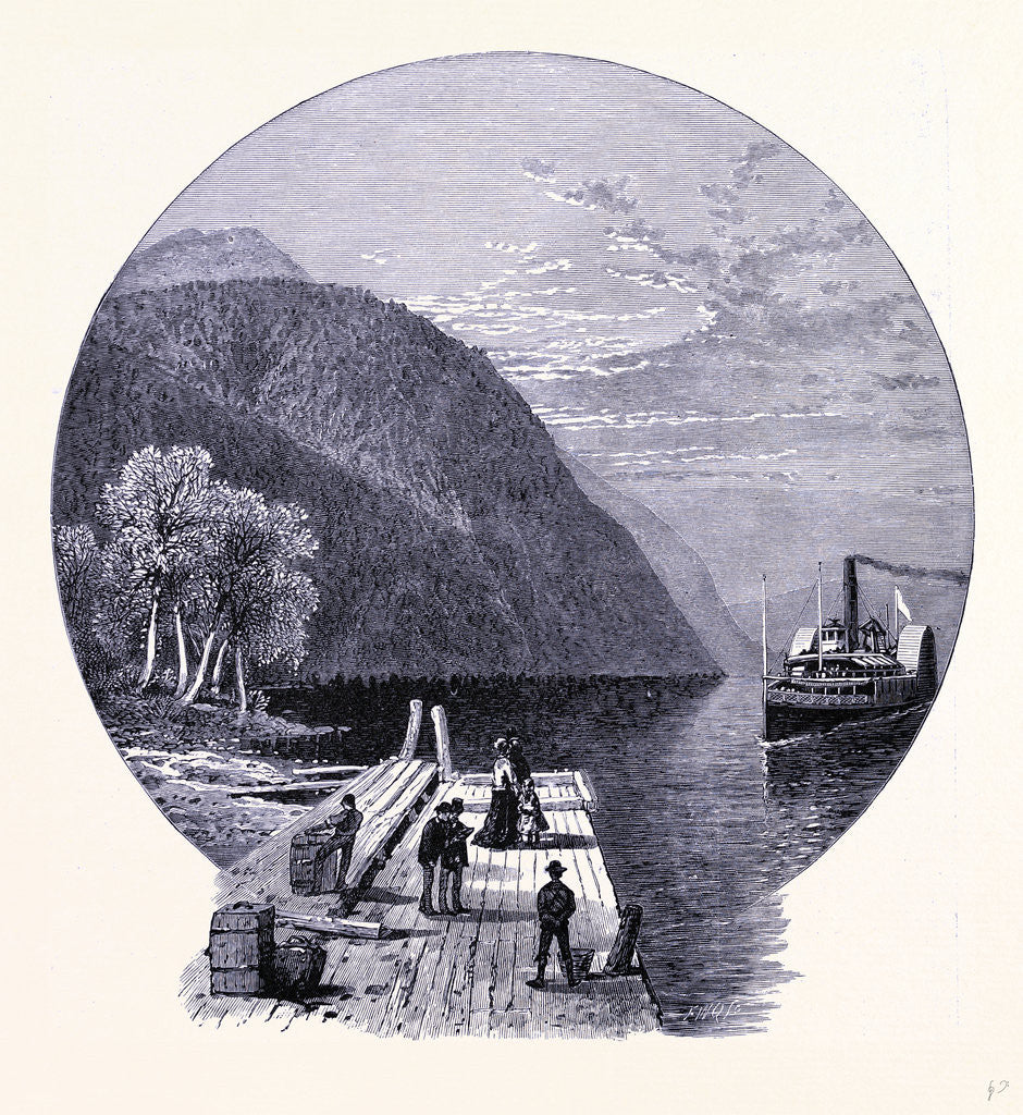 Detail of The Landing Place for Owlshead by Anonymous