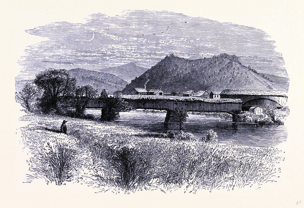 Detail of The Confluence of the Connecticut River and the White River by Anonymous