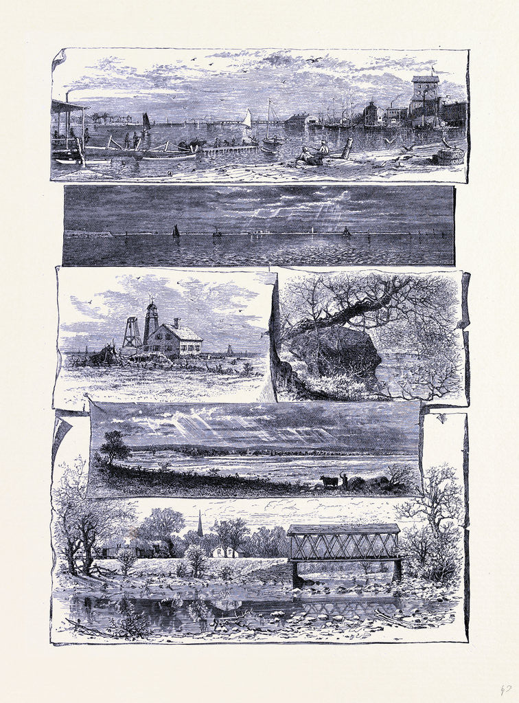 Detail of Bridge Port Stratford and Milford by Anonymous