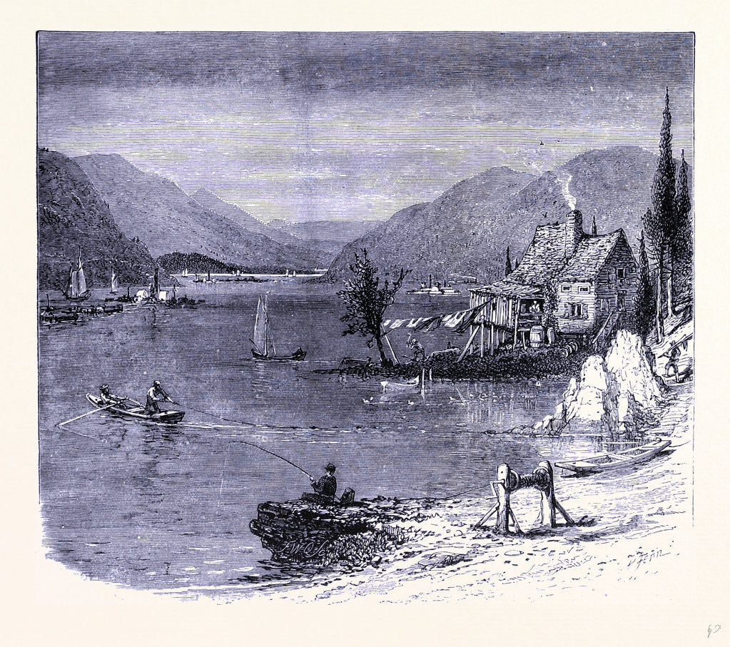 Detail of The Hudson North of Peekskill by Anonymous