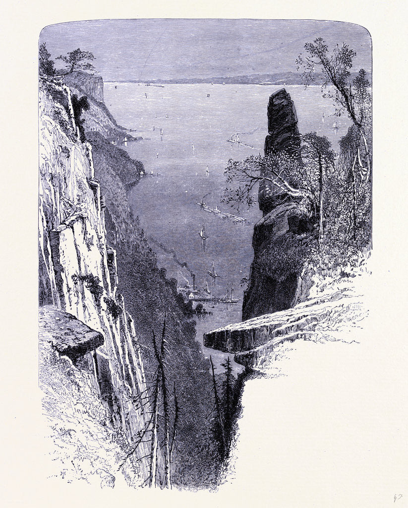 Detail of The Eastern Part of Long Island the Palisades by Anonymous