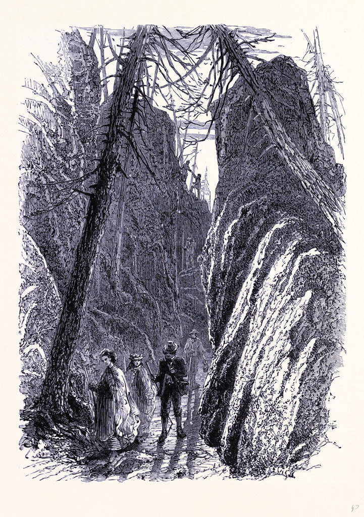 Detail of Pudding Stone Hall by Anonymous