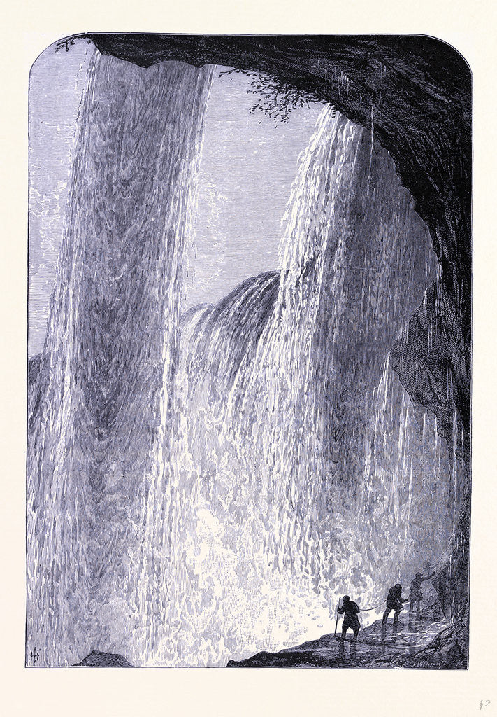 Detail of Upper Falls Canada by Anonymous