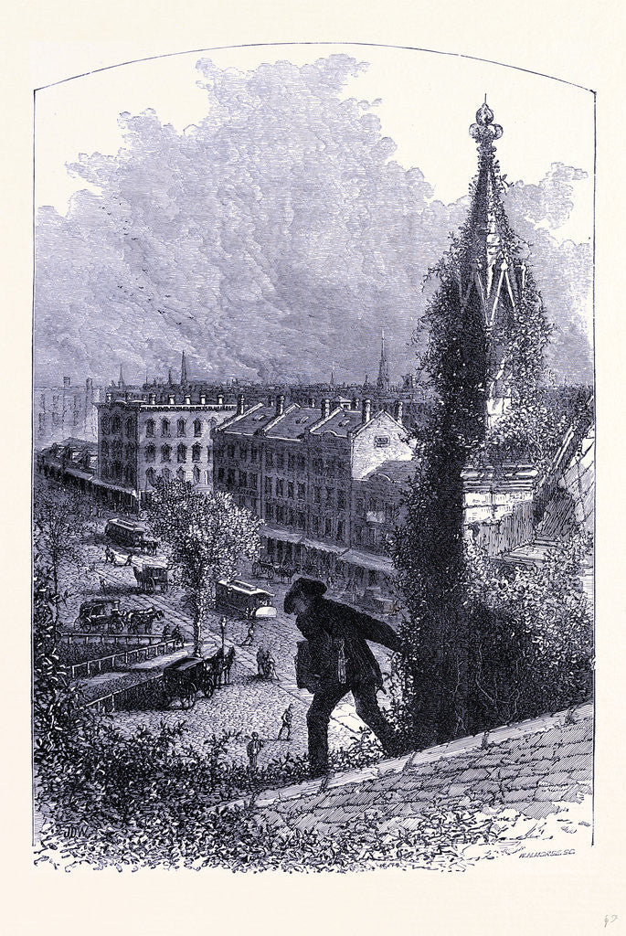 Detail of Mainstreet in Buffalo by Anonymous