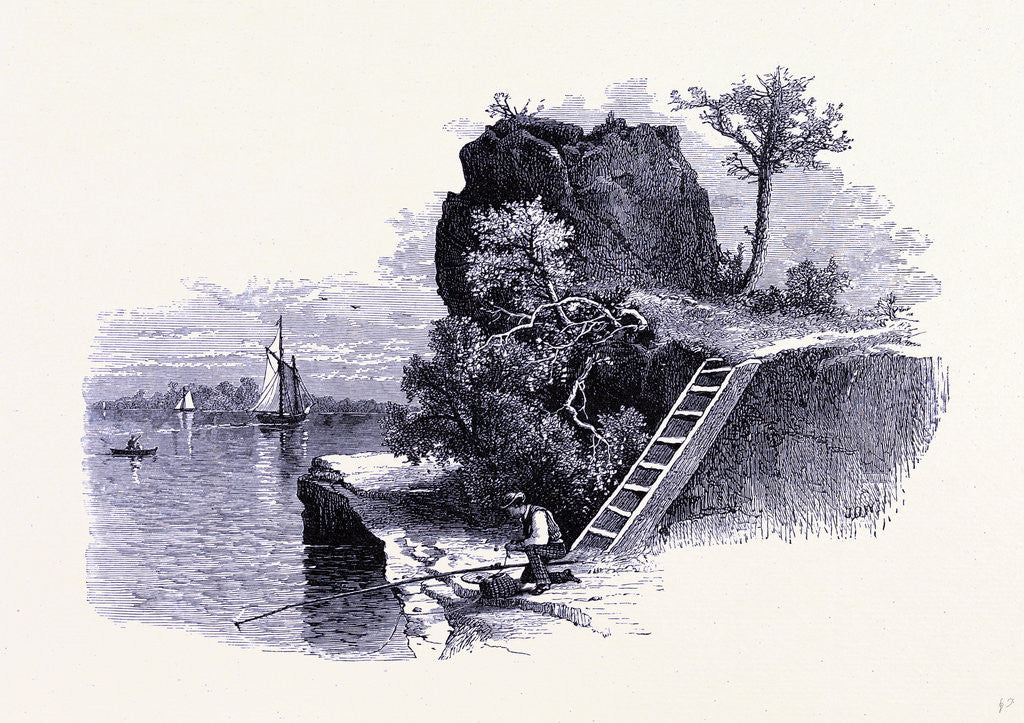 Detail of The Sphinx at Gibraltar by Anonymous