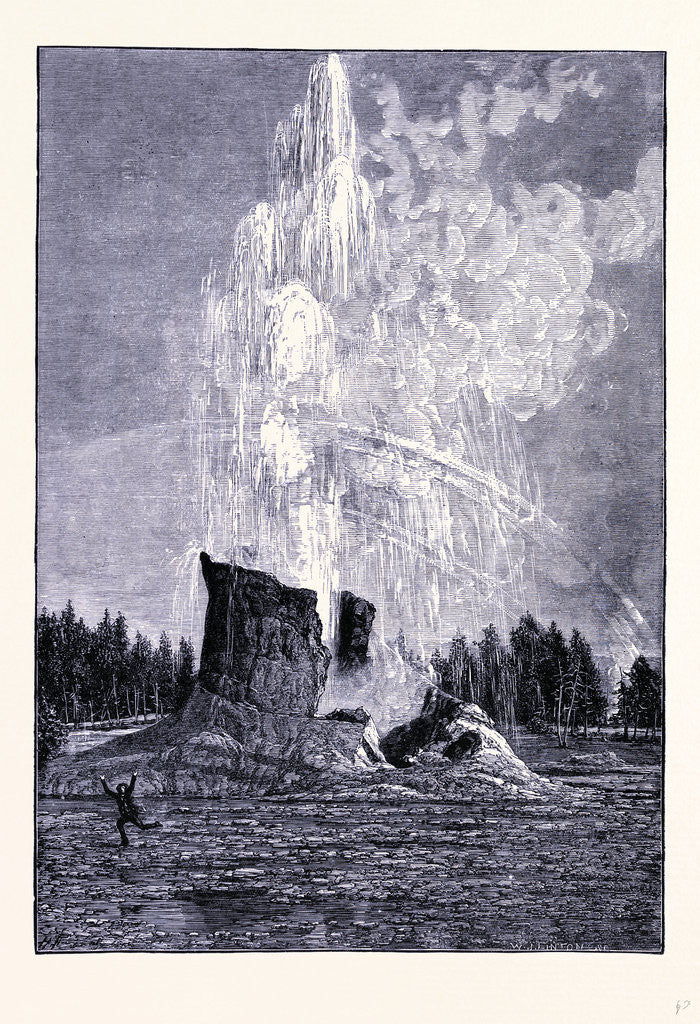 Detail of The Giant Geyser by Anonymous