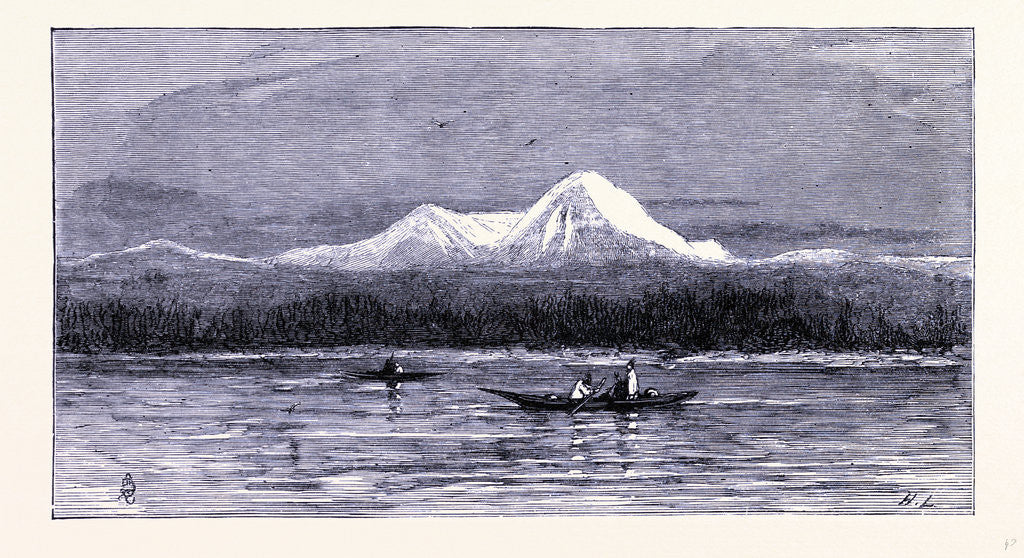 Detail of Mount Rainier by Anonymous