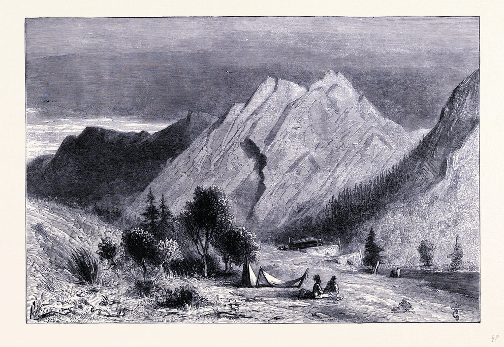 Detail of Limestone Rocks Near Pitt River by Anonymous