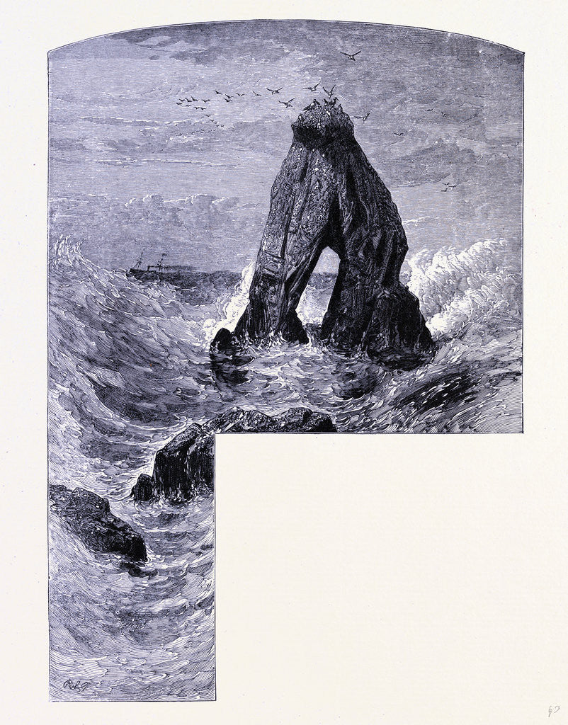 Detail of The Coast of California by Anonymous