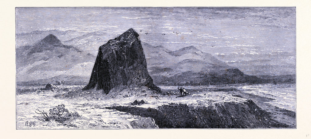 Detail of Basalt Rocks Near the Russian River by Anonymous