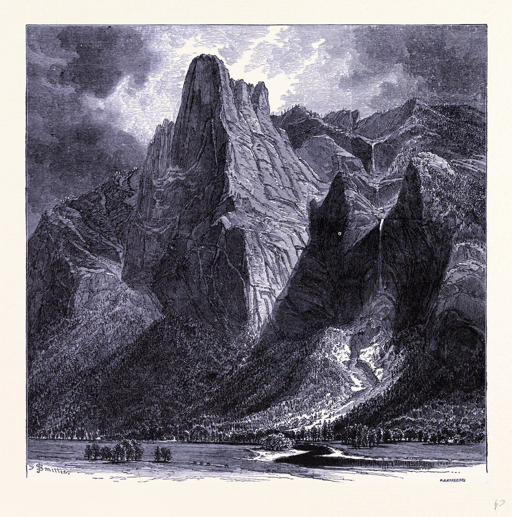 Detail of The Sentinel Rock by Anonymous