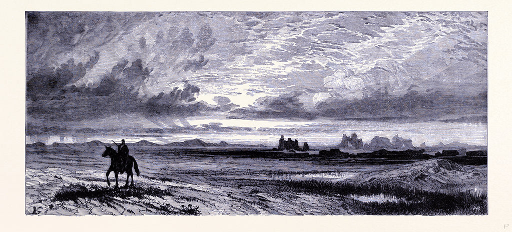 Detail of Laramie Plains by Anonymous