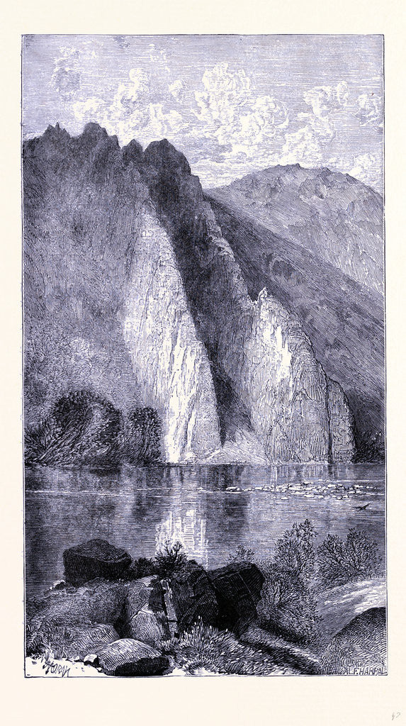 Detail of Devil's Slide by Anonymous