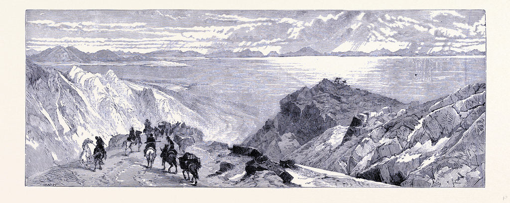 Detail of Great Salt Lake by Anonymous