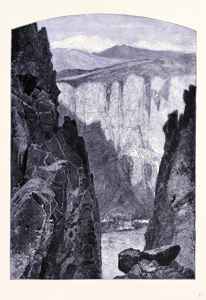 Detail of Palisade Canyon by Anonymous