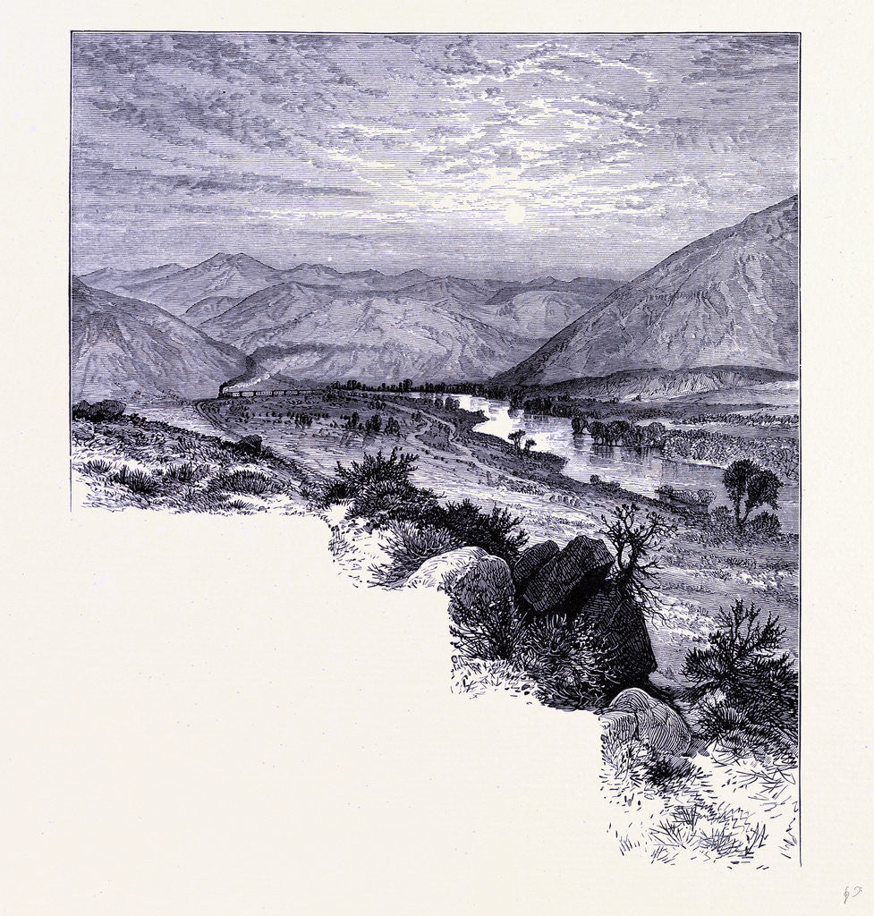 Detail of Pleasant Valley by Anonymous