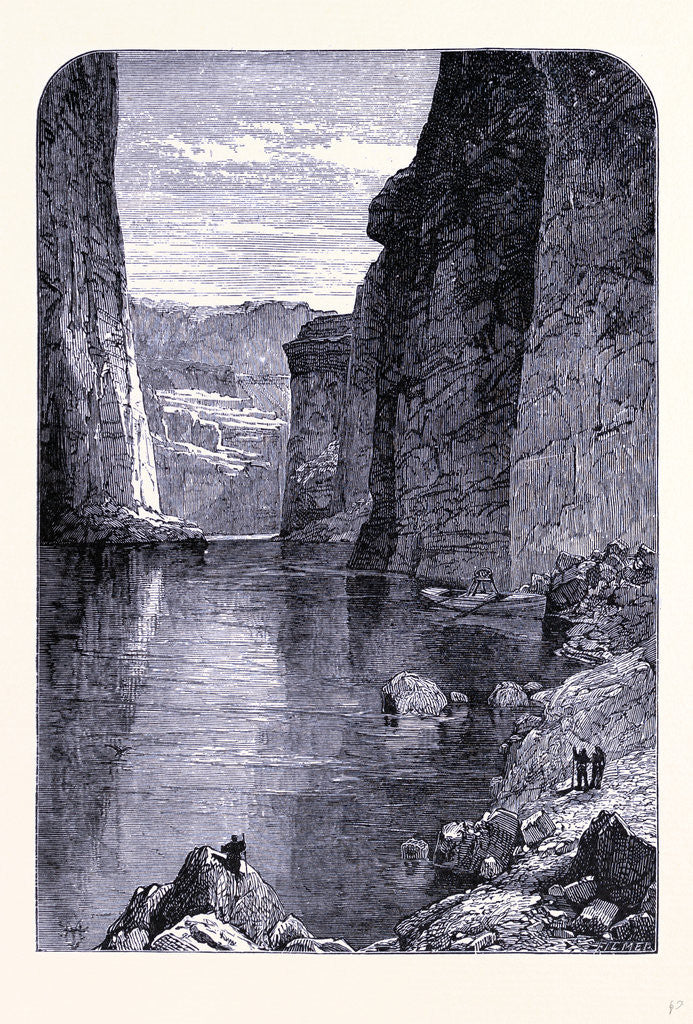Detail of Marble Canyon by Anonymous