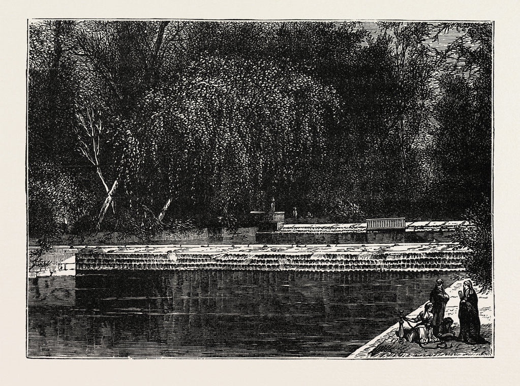 Detail of By The Sweet Waters Of Europe. by Anonymous