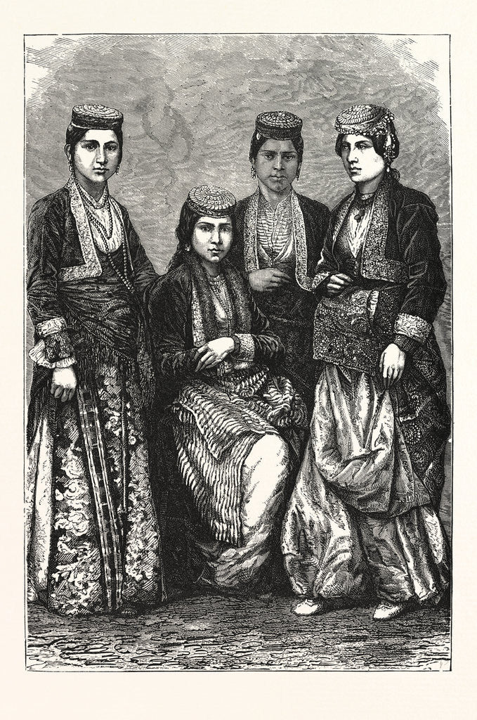 Detail of Armenian Ladies by Anonymous