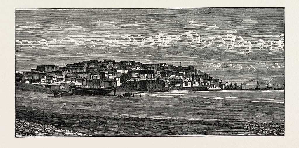 Detail of View of Jaffa by Anonymous
