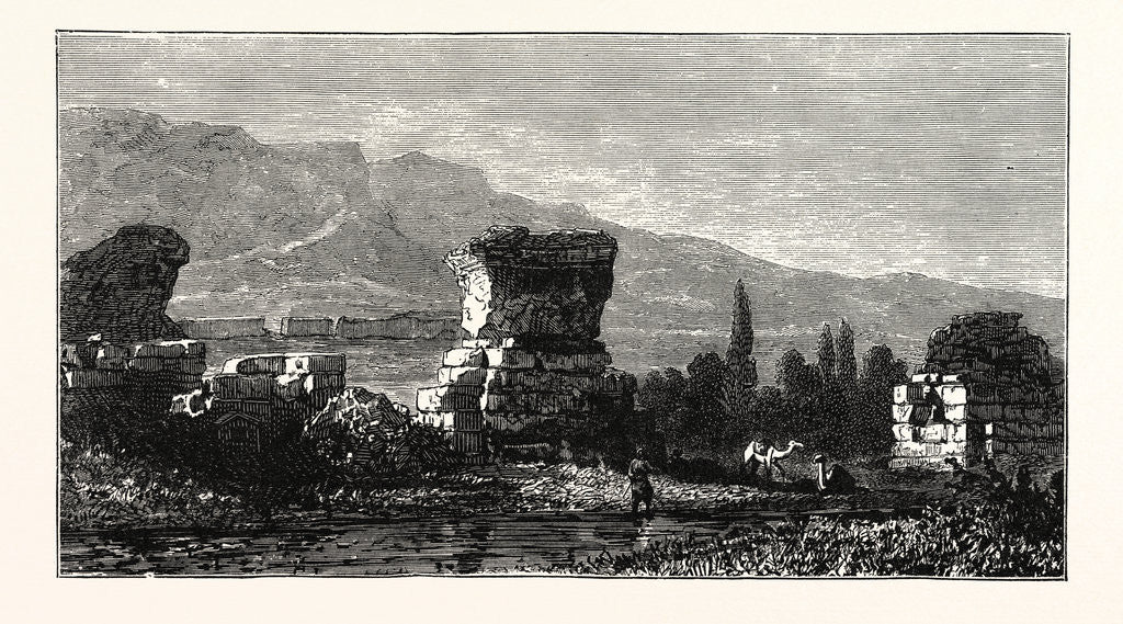 Detail of The Ruins of Sardis by Anonymous