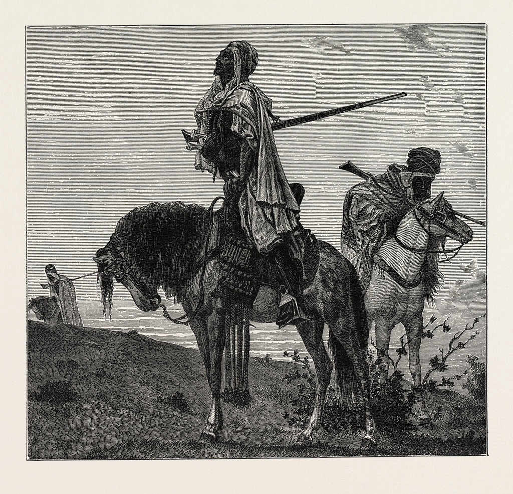 Detail of Bedoweens At Prayer by Anonymous