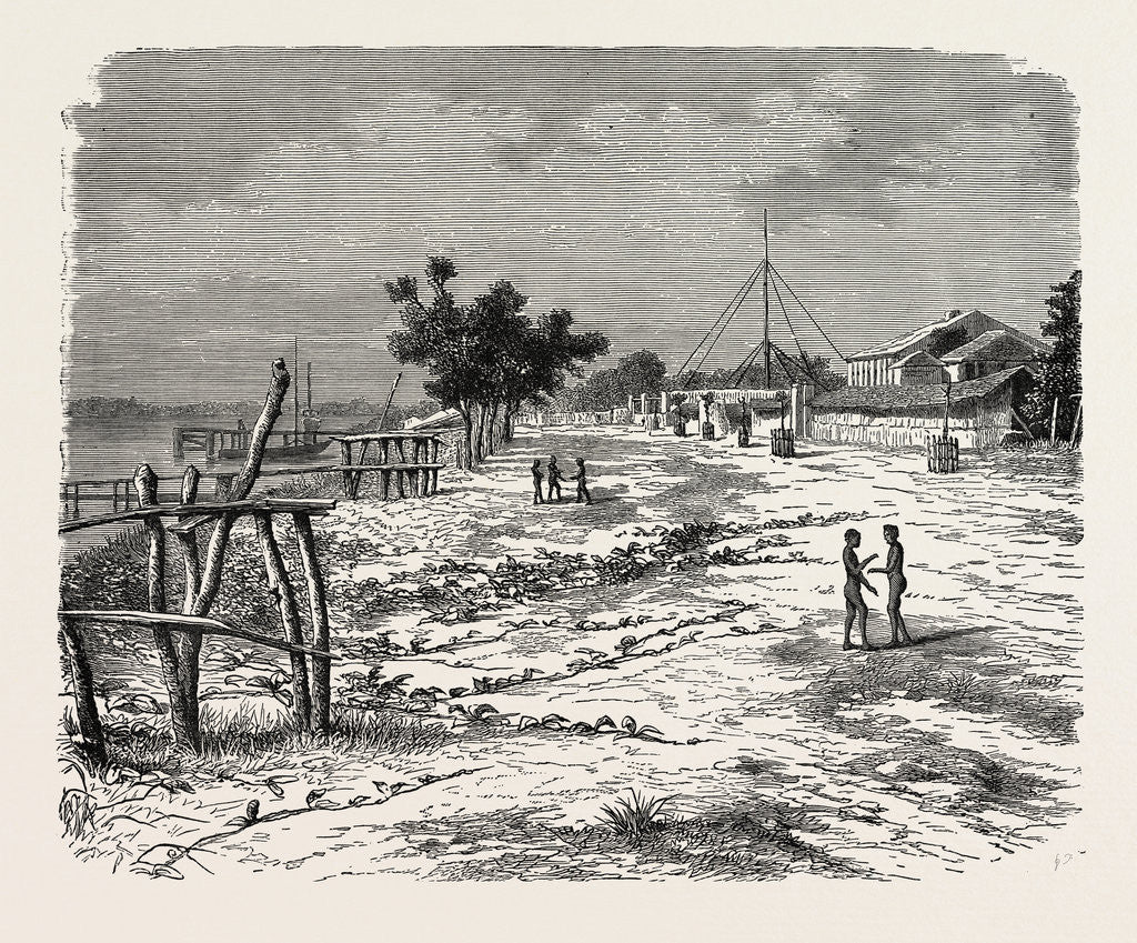 Detail of A Factory At Lagos by Anonymous