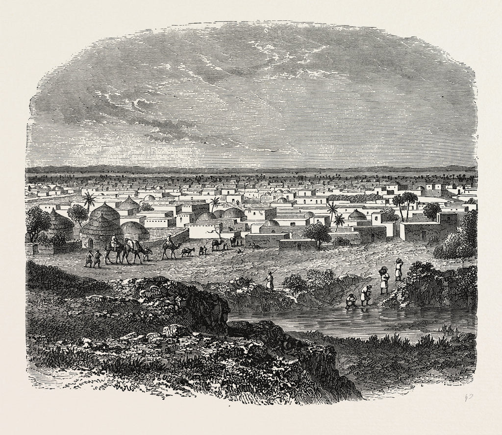 Detail of View Of Kano, In Sokoto by Anonymous
