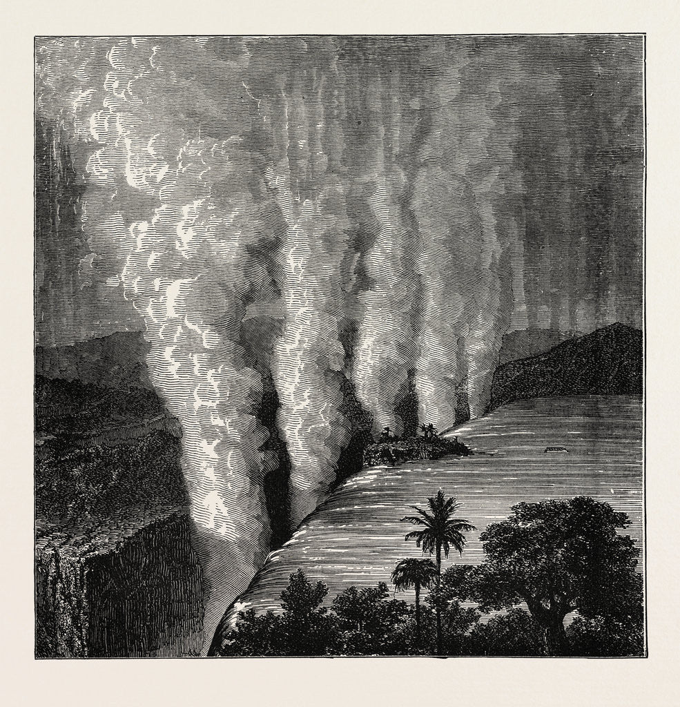 Detail of The Victoria Falls Of The Zambesi by Anonymous