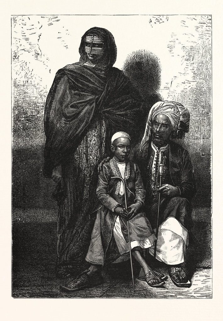Detail of Zanzibar Arab Family by Anonymous