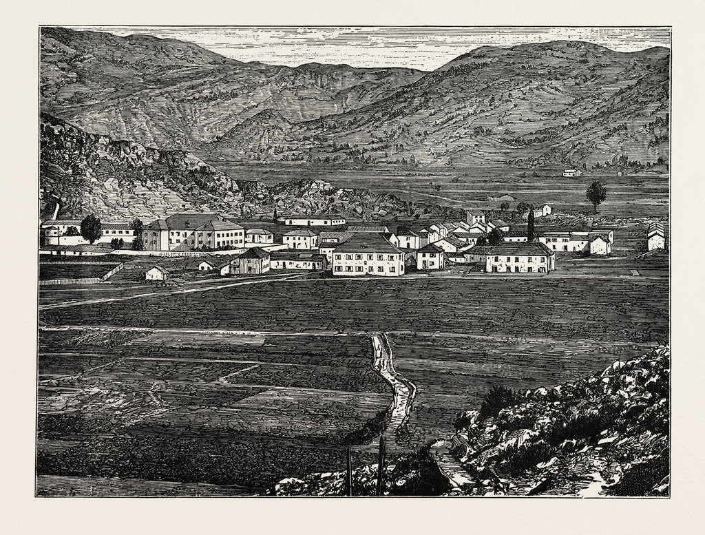 Detail of View Of Cetinje, Montenegro by Anonymous