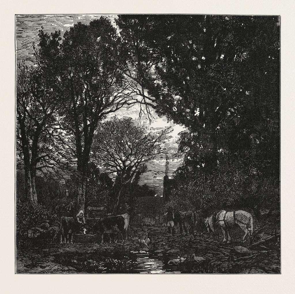 Detail of A Farmyard In Brittany, France. by Anonymous