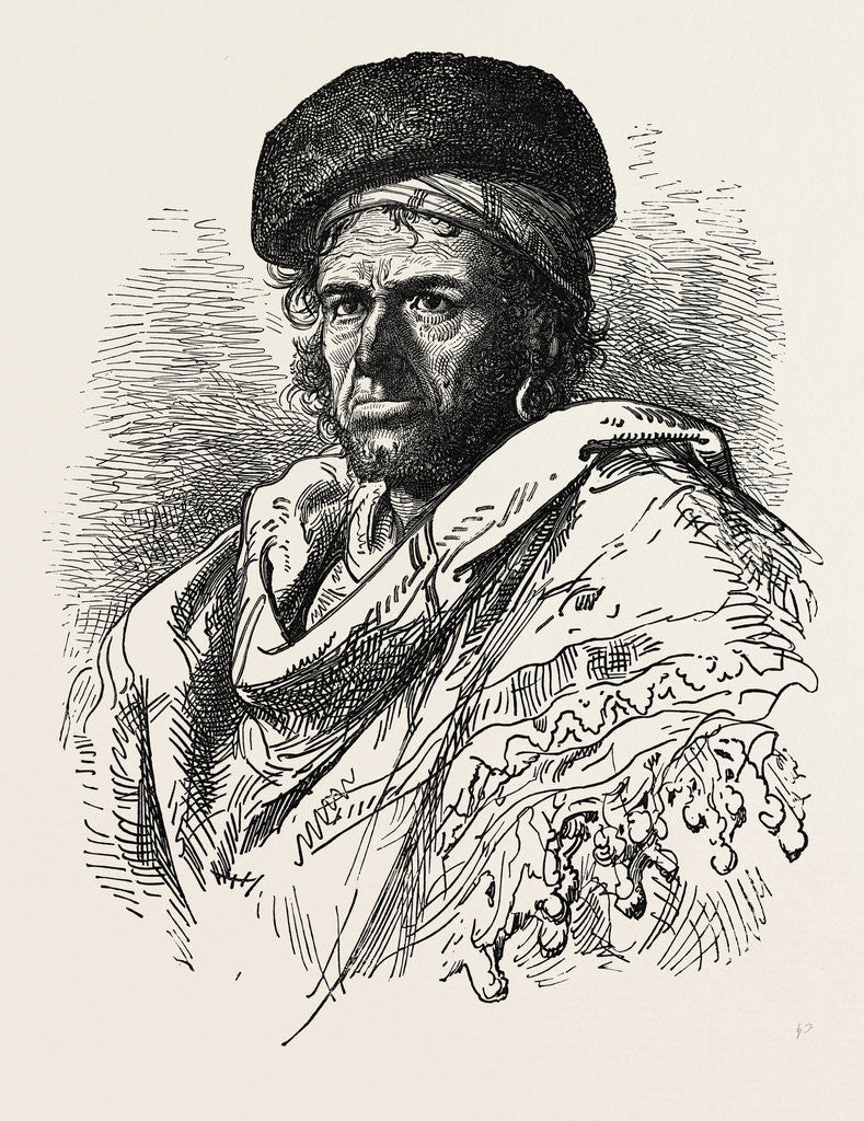Detail of Spanish Peasant. Spain by Anonymous