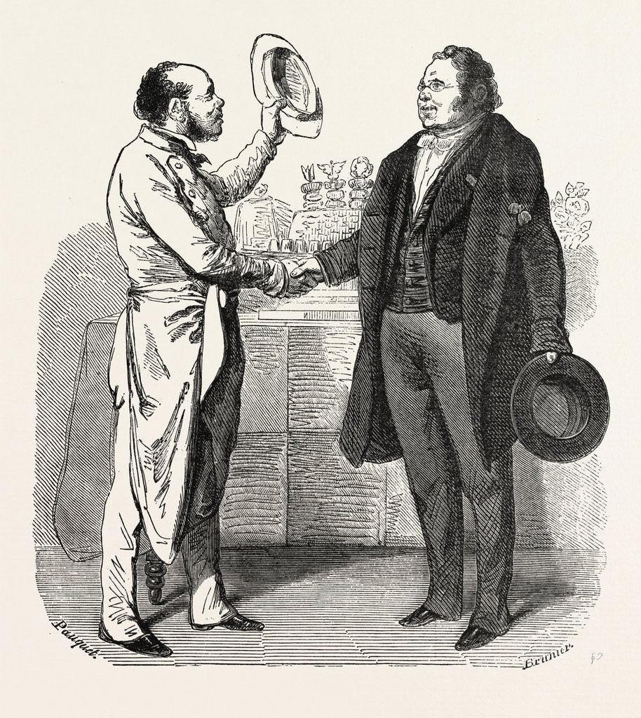 Detail of The cook and the doctor by Anonymous