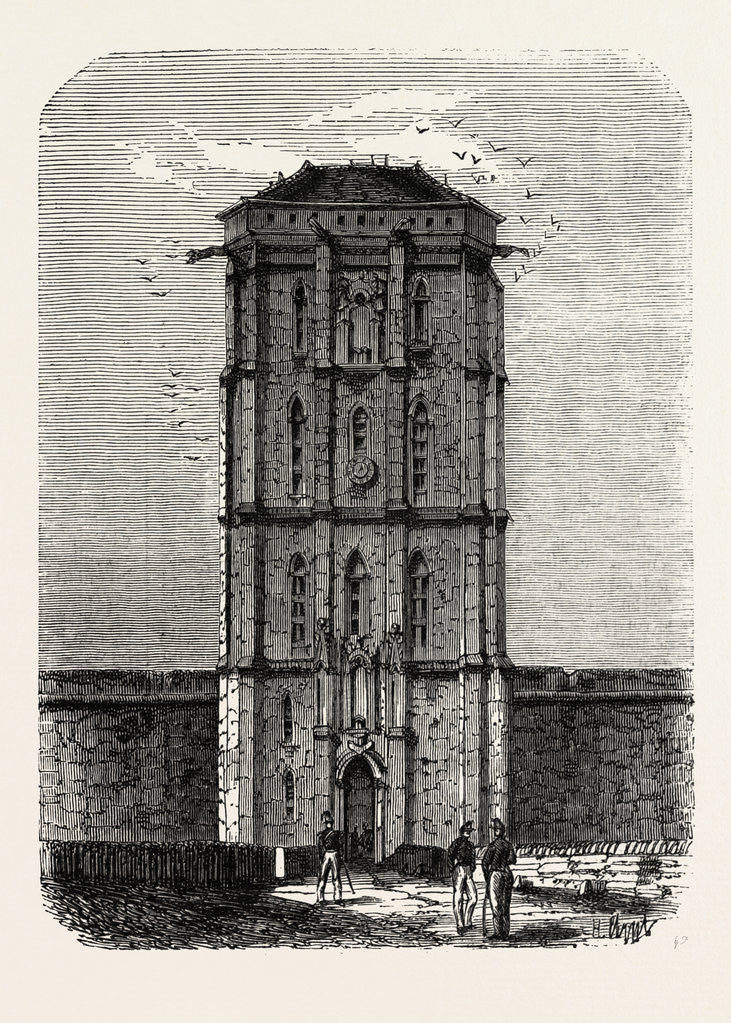 Detail of Vincennes The Dungeon by Anonymous