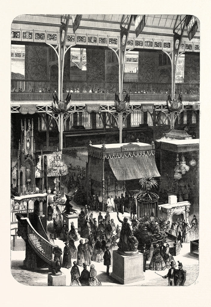 Detail of Paris, France, Exposition Universelle by Anonymous