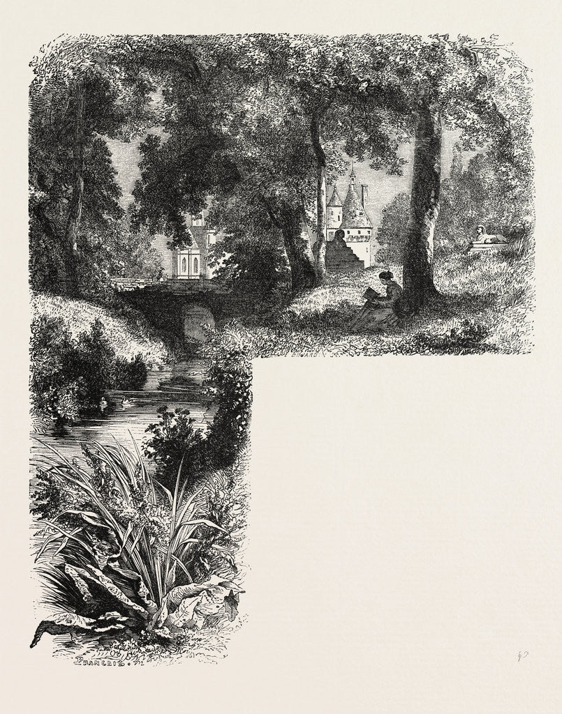 Detail of Castle Chenonceaux, France by Anonymous